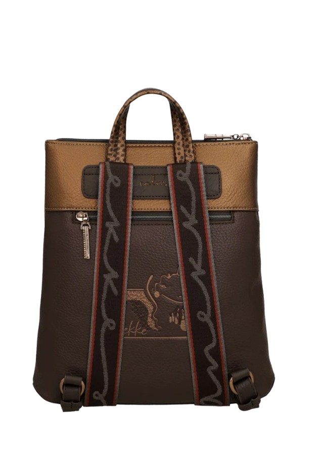Mochila bolso con cuero sintético para mujer ANEKKE 43825-311