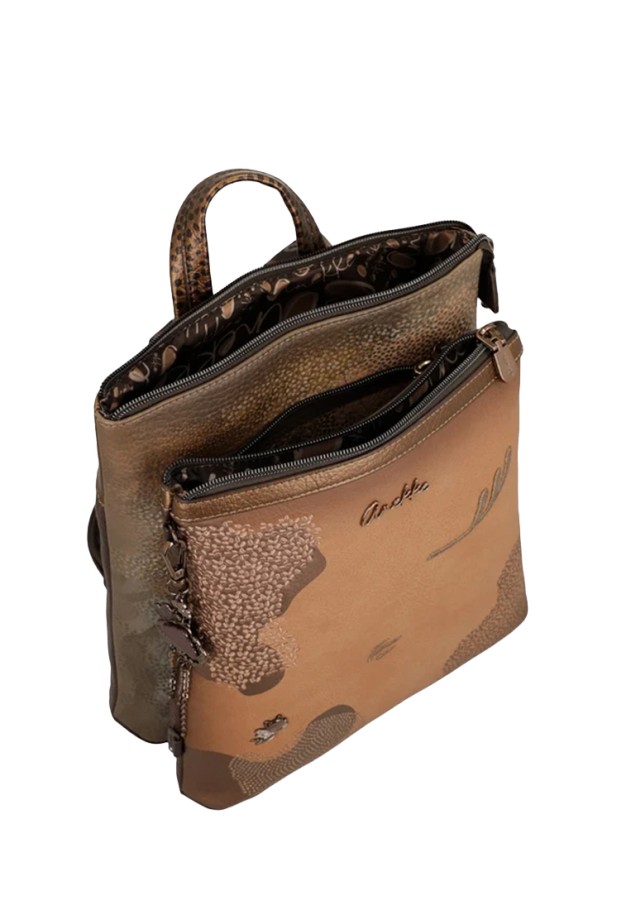 Mochila bolso con cuero sintético para mujer ANEKKE 43825-311