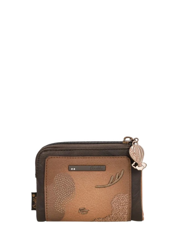 Monedero mediano de mujer en color cuero ANEKKE 43829-910