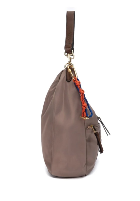 Bolso de hombro taupe de mujer REFRESH 183445