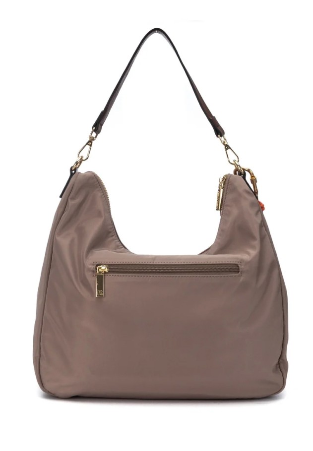 Bolso de hombro taupe de mujer REFRESH 183445
