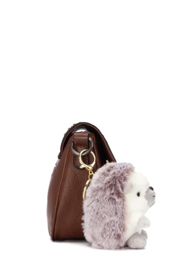 Bolso bandolera pequeño de mujer en color camel REFRESH 183439