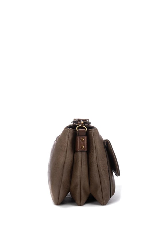 Bolso bandolera pequeño con cierre de cremallera de mujer REFRESH 183424