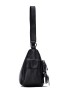 Bolso de hombro negro sintético REFRESH 183432 para mujer