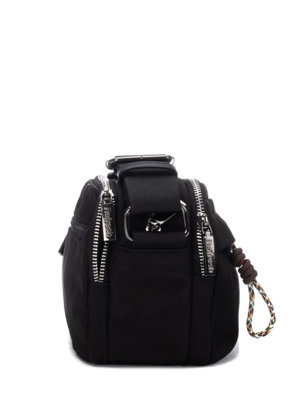 Bolso bandolera pequeño negro de mujer REFRESH 183449
