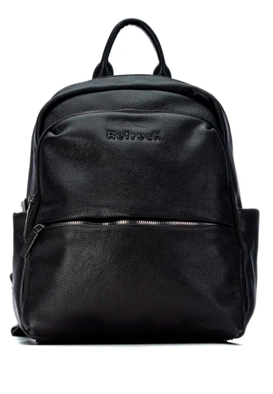 Mochila bolso negra para mujer REFRESH modelo 183433