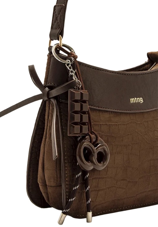 Bolso bandolera pequeño CERES café de mujer MUSTANG