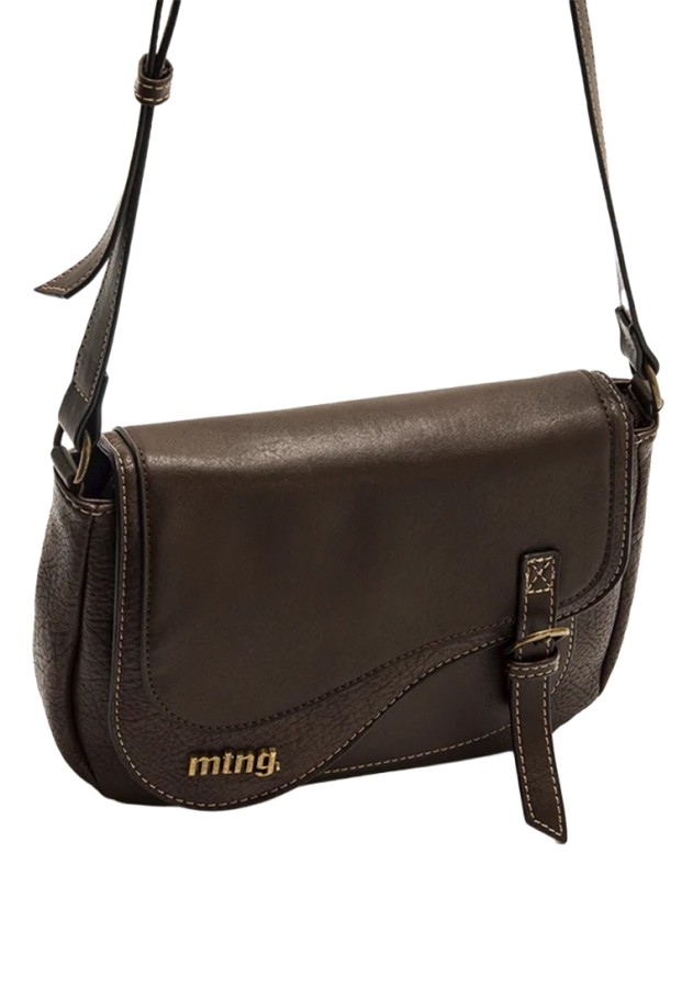 Bolso bandolera pequeña ELORA café de mujer MUSTANG