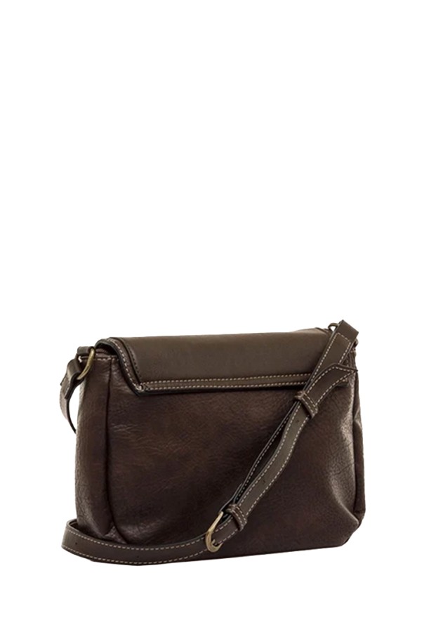 Bolso bandolera pequeña ELORA café de mujer MUSTANG
