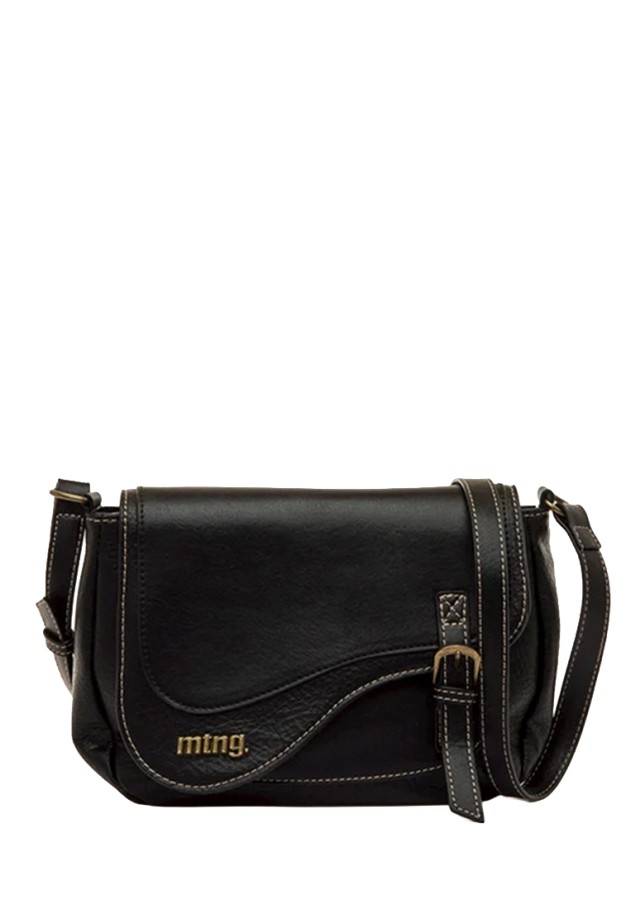 Bolso bandolera pequeña negra de mujer ELORA de MUSTANG