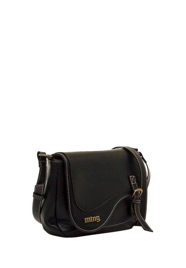 Bolso bandolera pequeña negra de mujer ELORA de MUSTANG