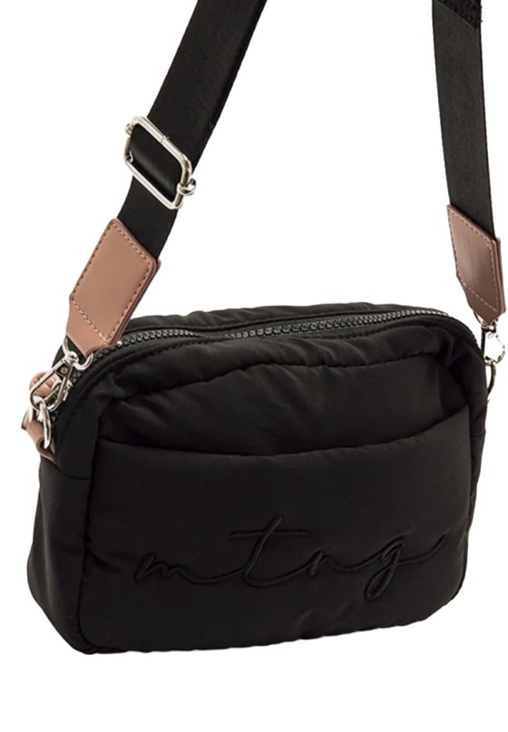 Bolso bandolera AVALON negro para mujer MUSTANG