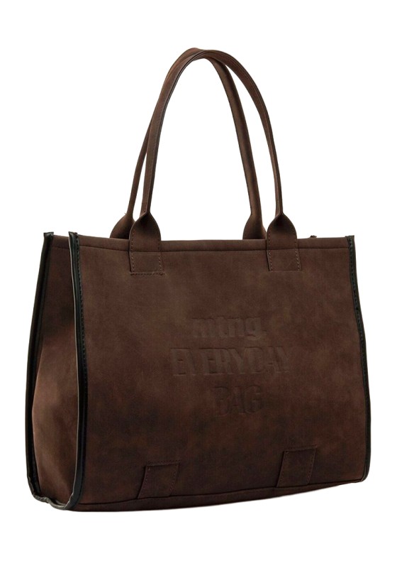 Bolso PERY café textil de mujer MUSTANG