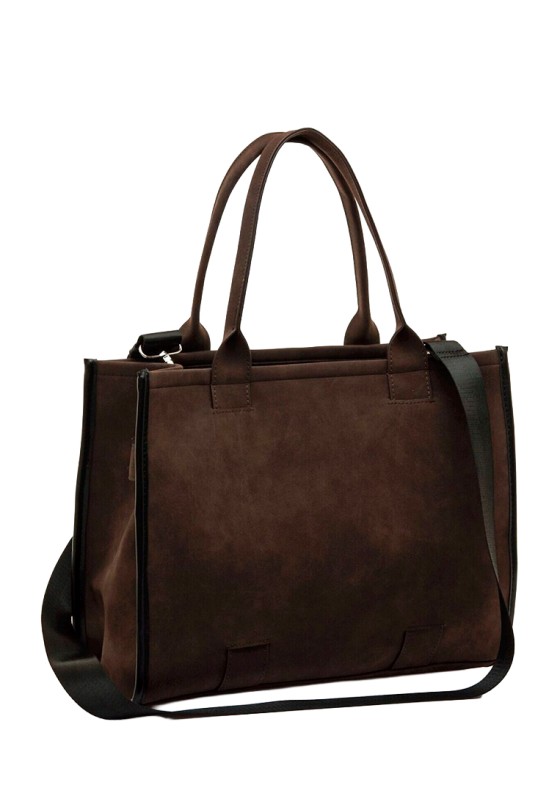 Bolso PERY café textil de mujer MUSTANG