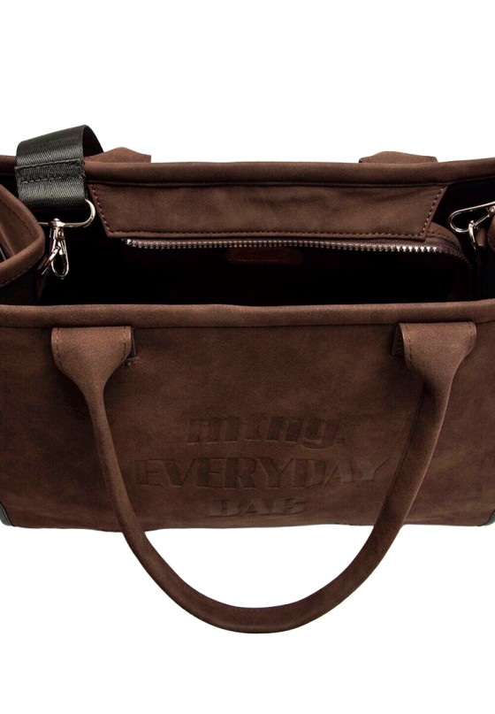 Bolso PERY café textil de mujer MUSTANG