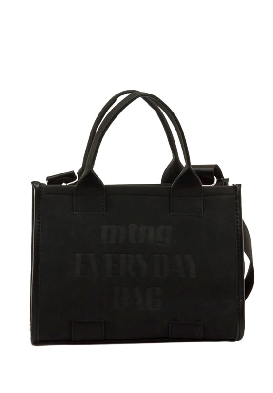 Bolso shopper PEVE negro de mujer MUSTANG
