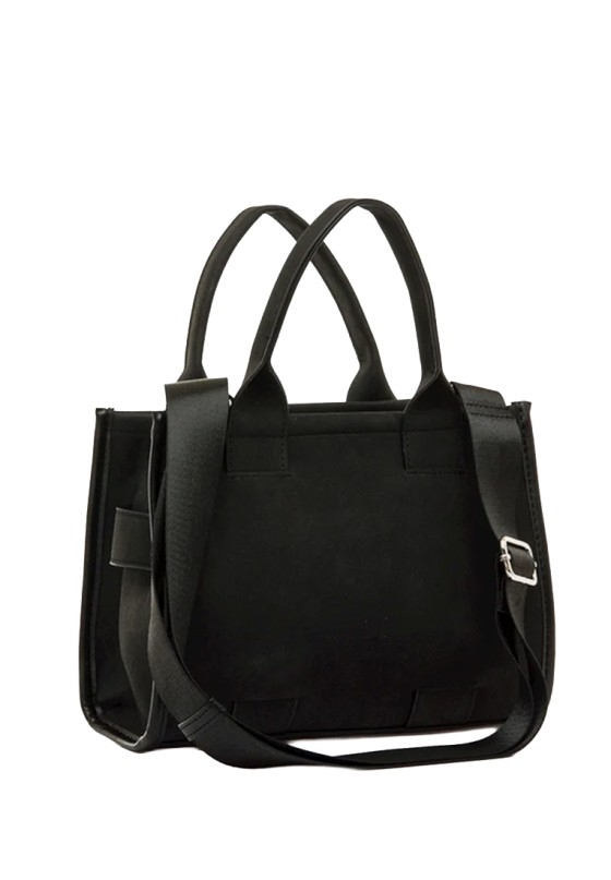 Bolso shopper PEVE negro de mujer MUSTANG
