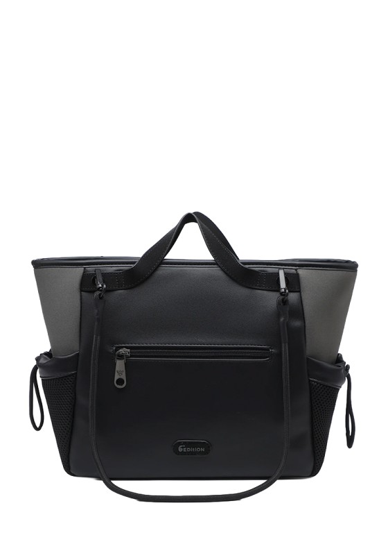 Bolso shopper gris sintético de mujer PEPE MOLL 262400