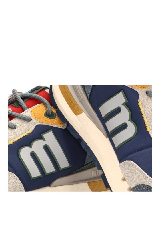 Deportivo sintético marino para hombre MUSTANG 84889