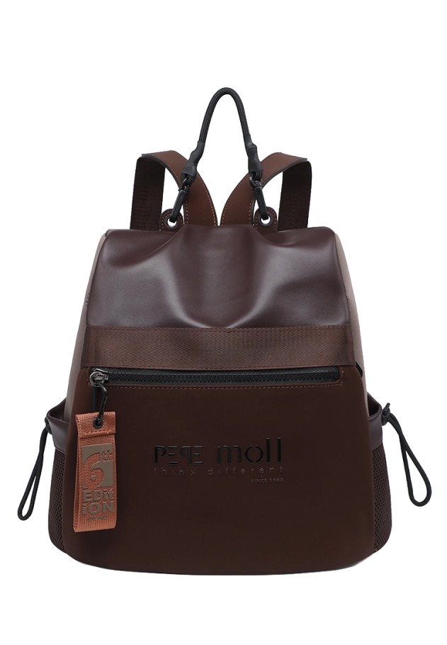 Mochila bolso bronce de mujer PEPE MOLL 262401