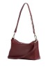 Bolso bandolera pequeño burdeos de mujer VALENTINO VBSA5O07