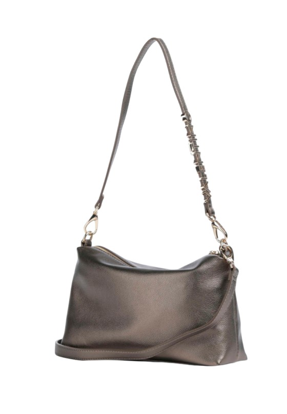 Bolso bandolera pequeño plata de mujer VALENTINO VBSA5O07
