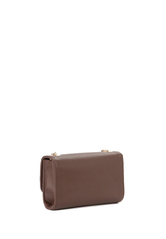 Bolso de mano marrón sintético para mujer VALENTINO VBS1R403G
