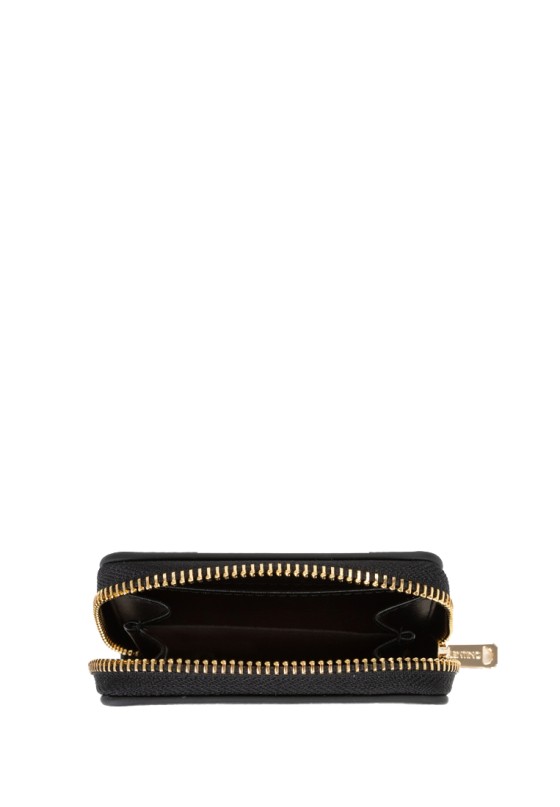 Monedero mediano negro con cremallera para mujer VALENTINO VPSA9Z139