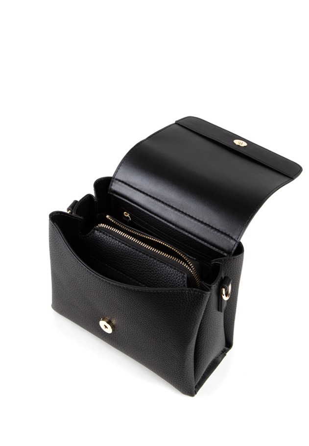 Bolso negro sintético de mujer VALENTINO VBS5A806