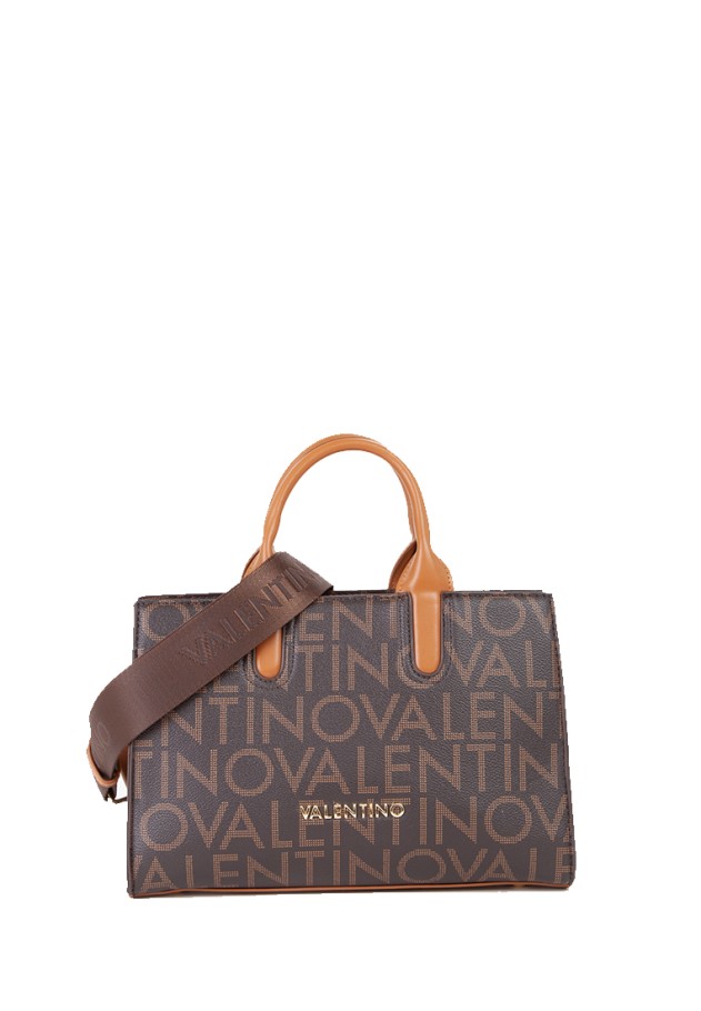 Bolso bandolera marrón sintético VBS9IS24 para mujer VALENTINO