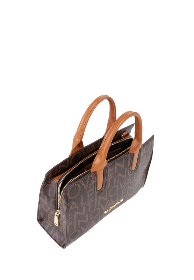 Bolso bandolera marrón sintético VBS9IS24 para mujer VALENTINO
