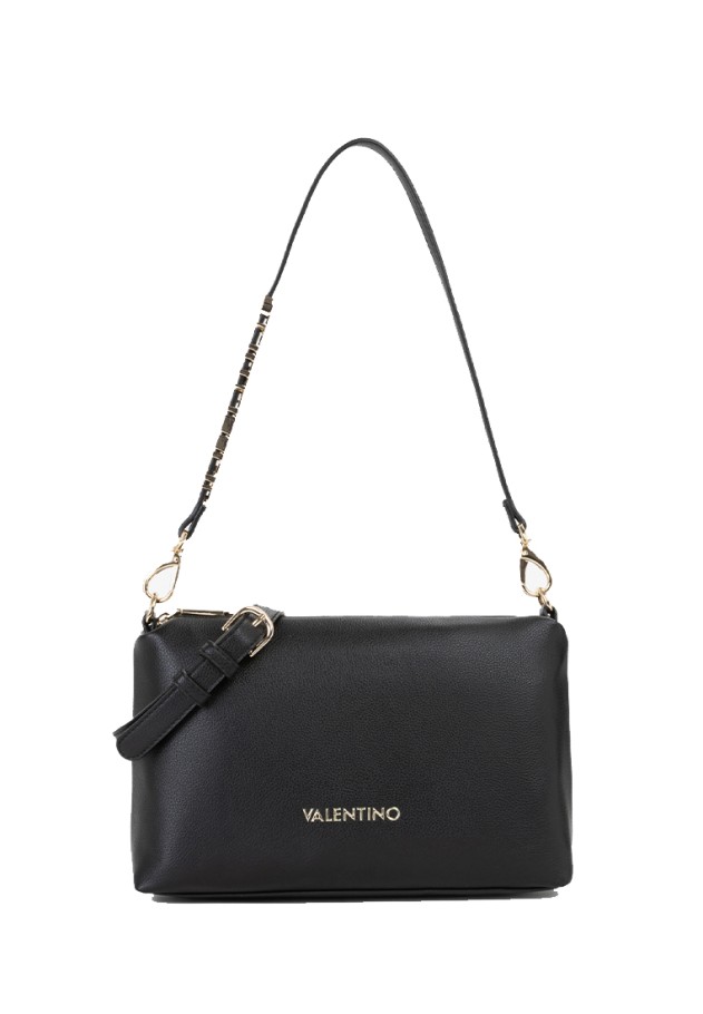 Bolso bandolera negro de mujer VALENTINO VBSA5O07