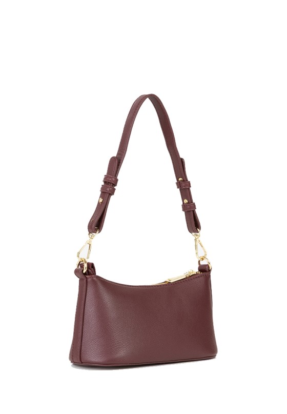 Bolso bandolera pequeña burdeos de mujer VALENTINO VBSA9U13