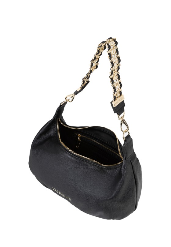 Bolso hombro cadena negro de mujer VALENTINO VBSACG08