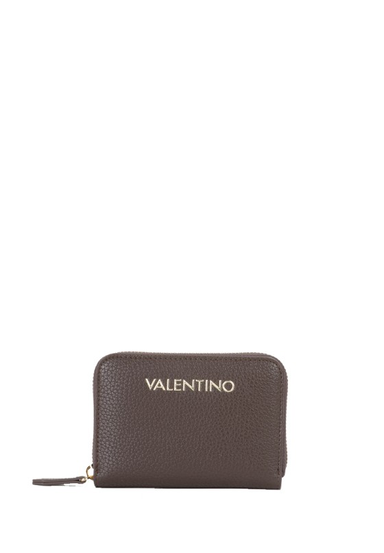 Monedero mediano café con cremallera para mujer VALENTINO VPS5A8137