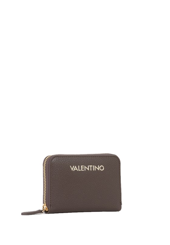 Monedero mediano café con cremallera para mujer VALENTINO VPS5A8137