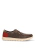 Mocasín café con cordón elástico de hombre ETIKA 82069