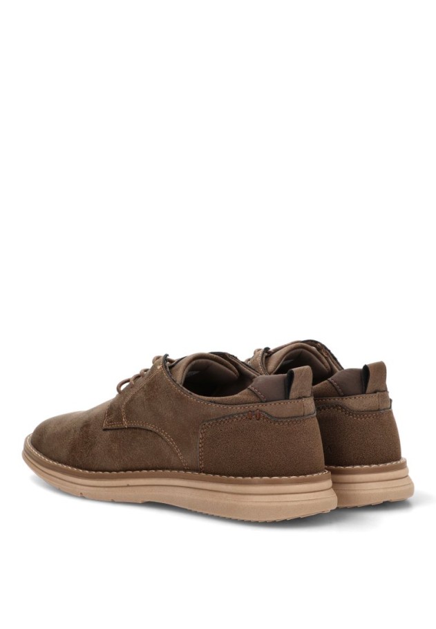 Zapato taupe de hombre ETIKA 60929