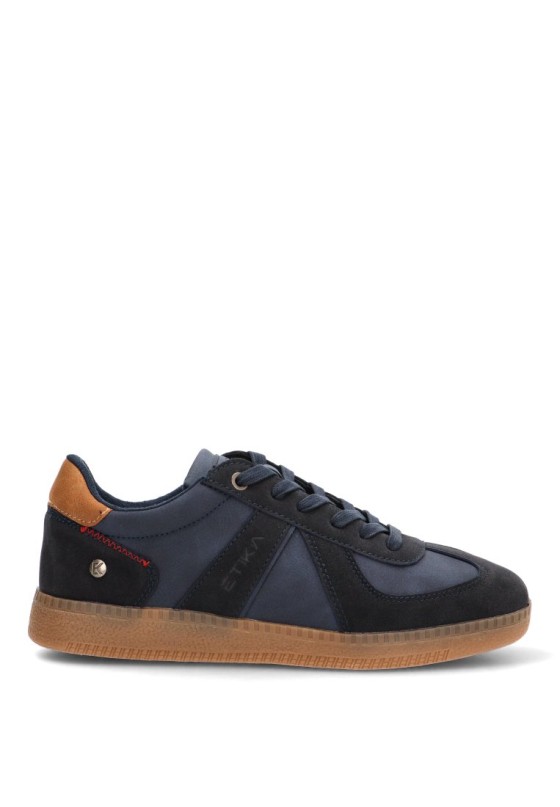 Deportivo marino ETIKA 82064 de hombre con cordones y suela plana