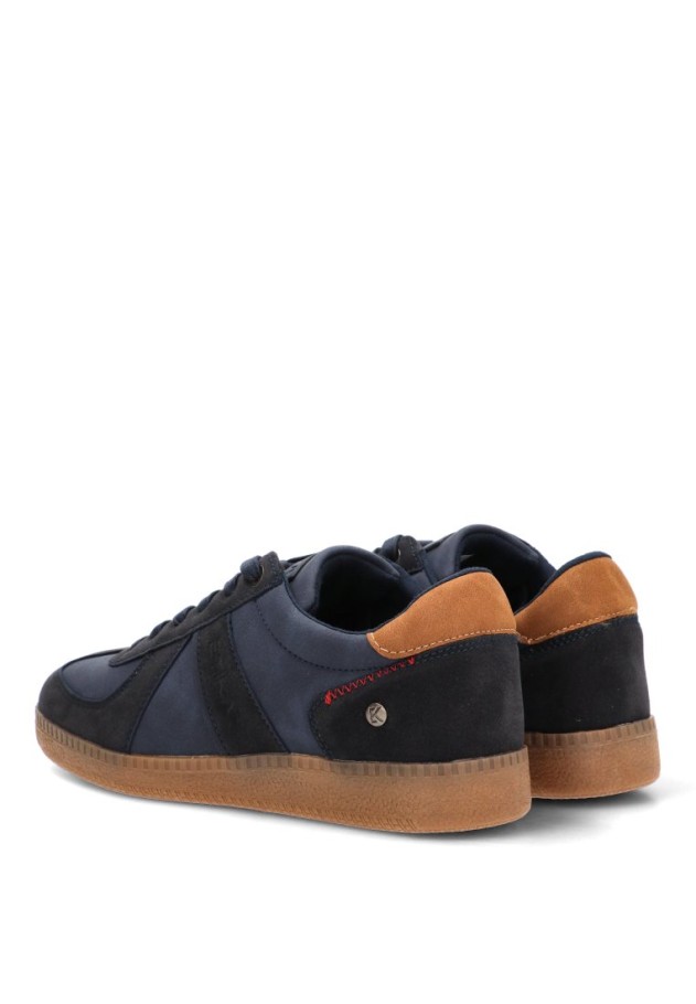 Deportivo marino ETIKA 82064 de hombre con cordones y suela plana
