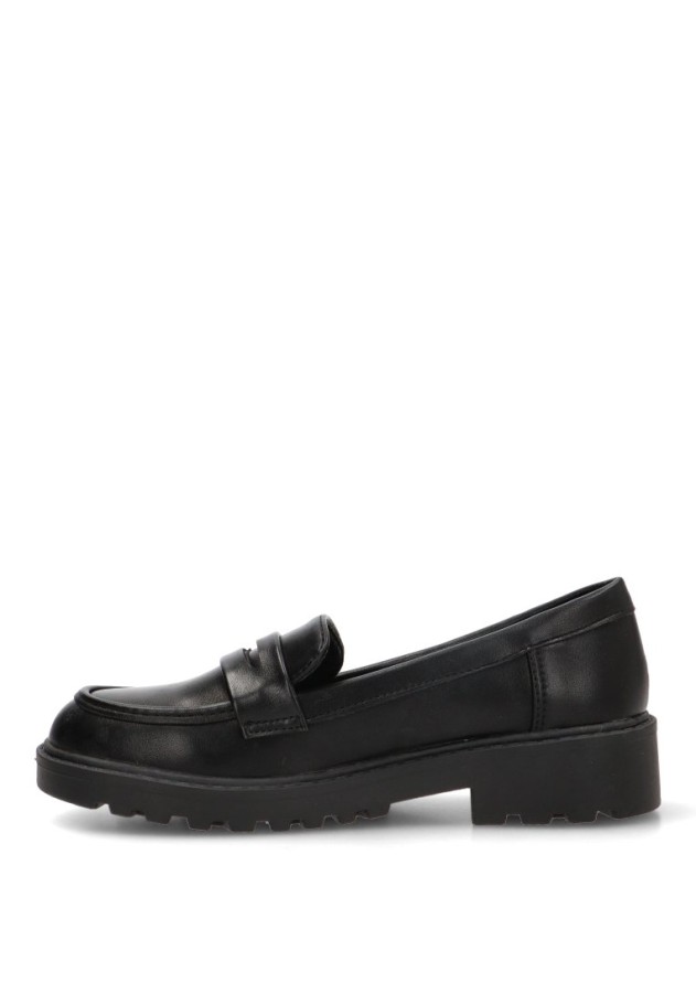 Mocasín negro de niña PISTACHO 2014