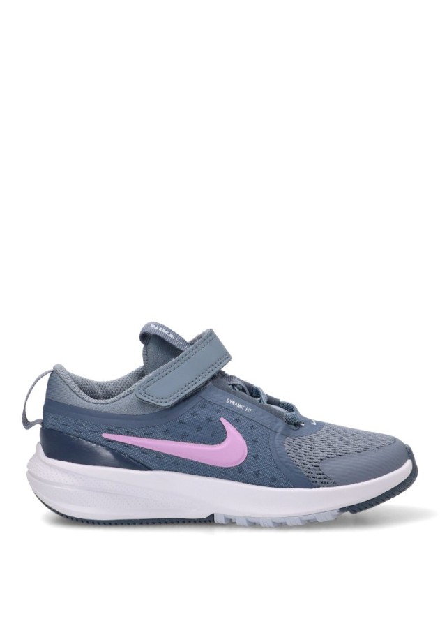 Deportivo textil con suela plana de niña Nike HF7005