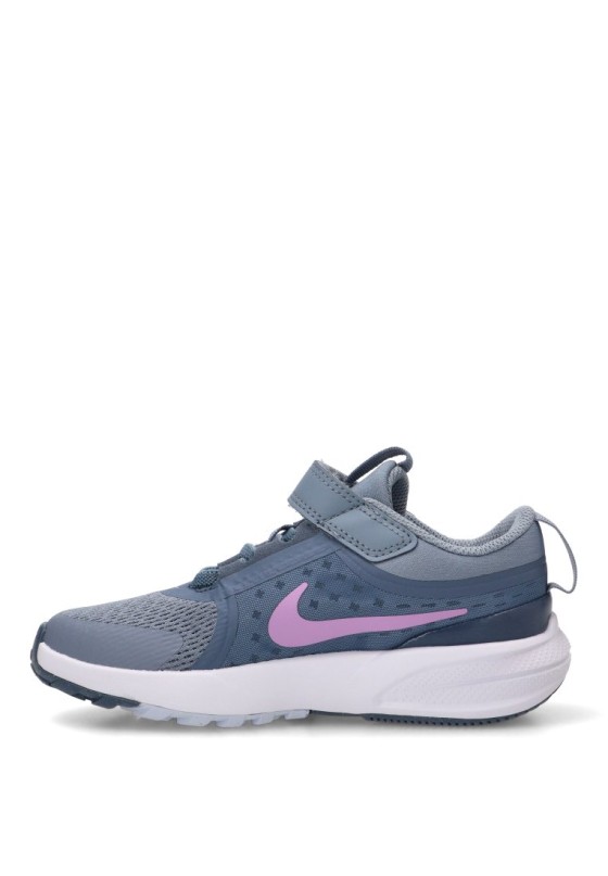 Deportivo textil con suela plana de niña Nike HF7005