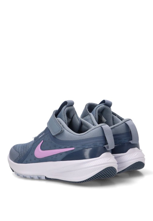 Deportivo textil con suela plana de niña Nike HF7005