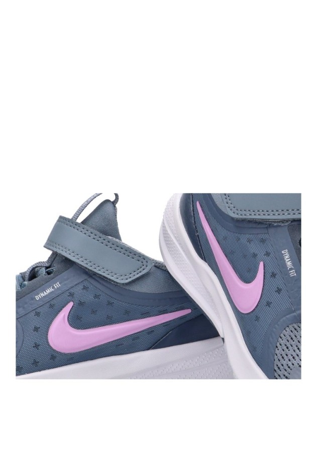 Deportivo textil con suela plana de niña Nike HF7005