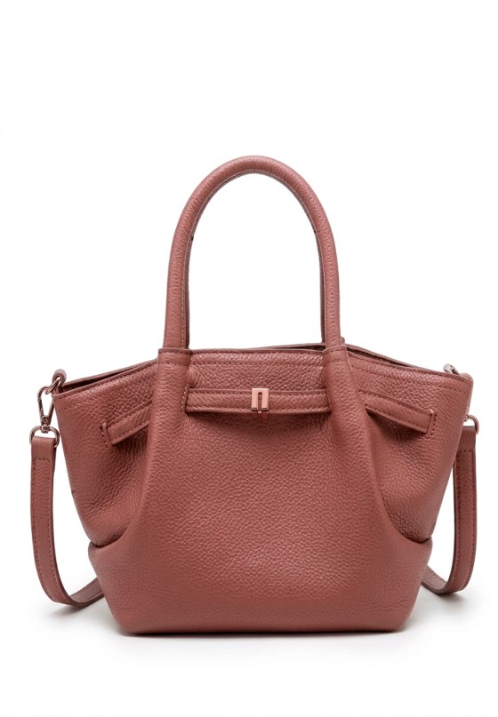 Bolso bandolera grande marrón sintético para mujer Luna Collection CTS73839