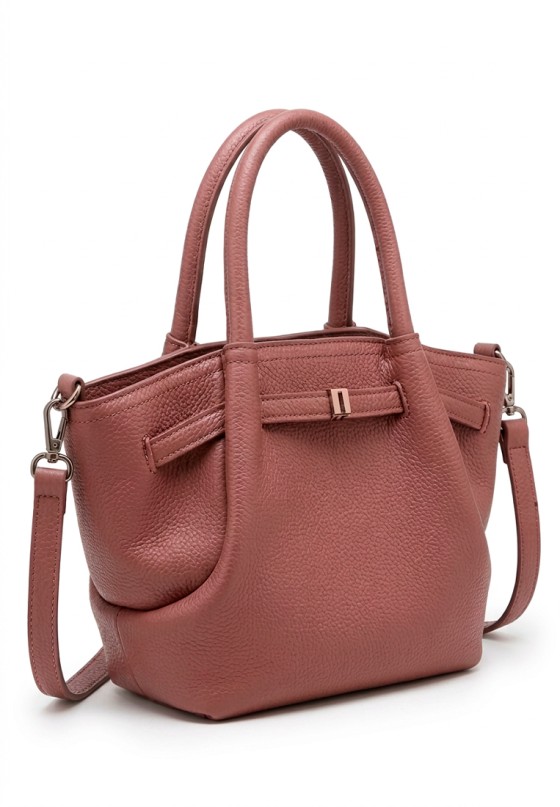 Bolso bandolera grande marrón sintético para mujer Luna Collection CTS73839