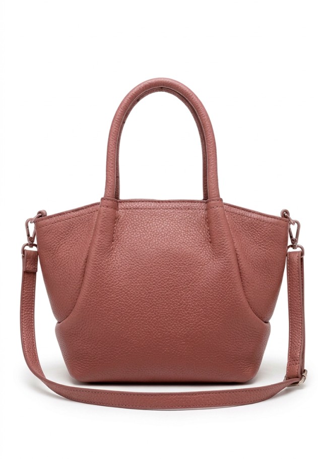 Bolso bandolera grande marrón sintético para mujer Luna Collection CTS73839