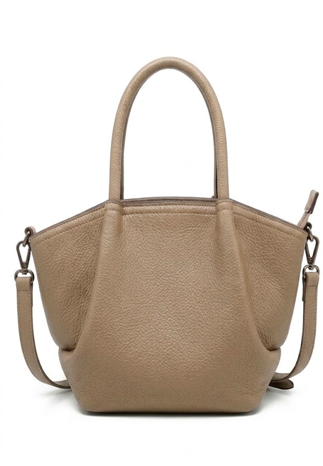 Bolso bandolera grande de mujer en color kakhi Luna Collection CTS73839