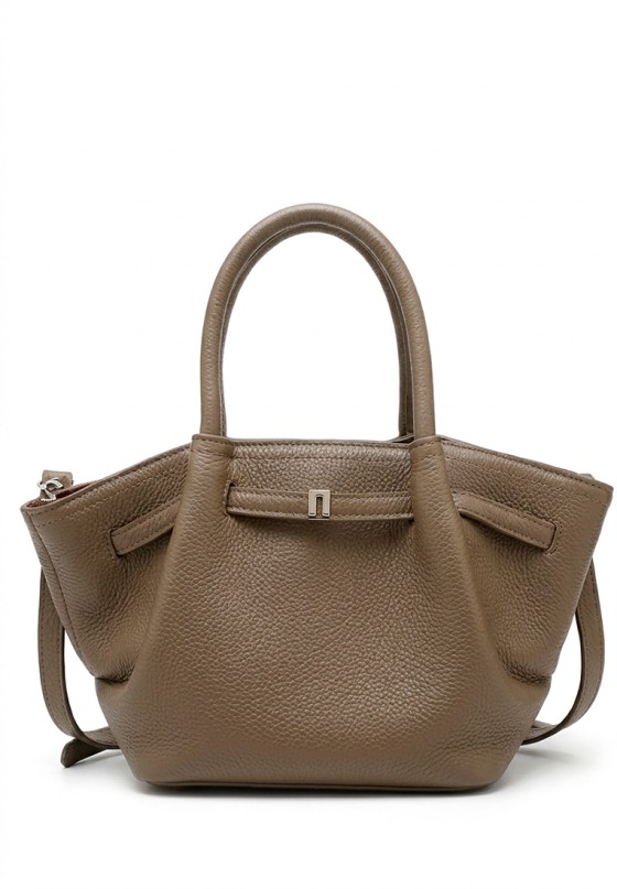 Bolso bandolera grande con hebilla verde de mujer Luna Collection CTS73839